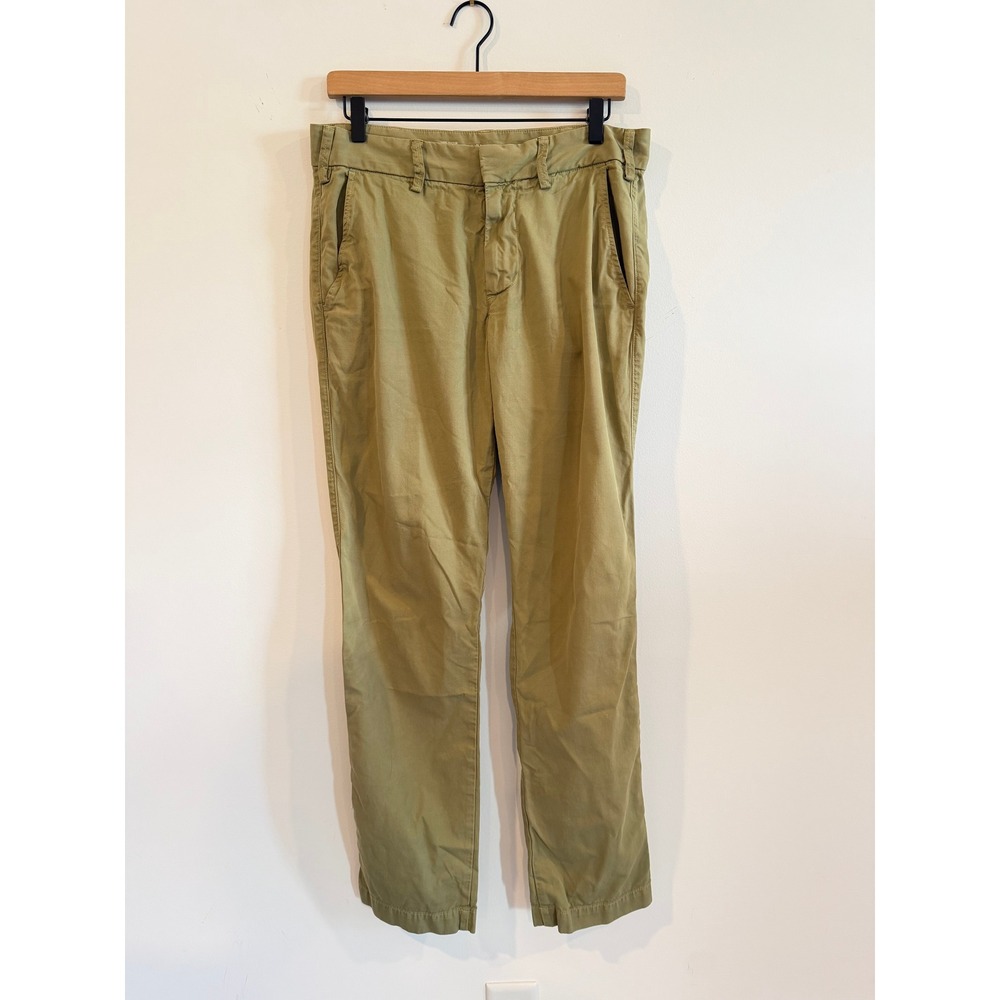 Save Khaki United SKU Mens 31 Brown Cotton Chino Pants Made in USA 2479
